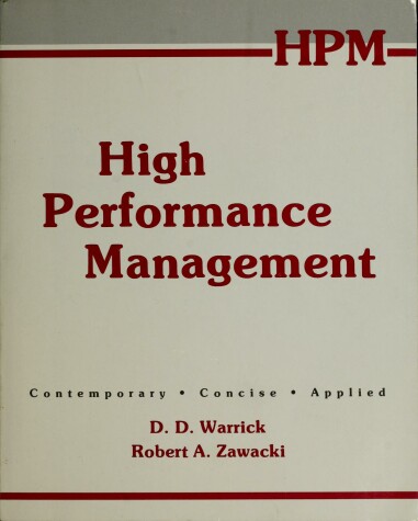 Book cover for Supervisory Management