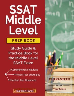 Book cover for SSAT Middle Level Prep Book