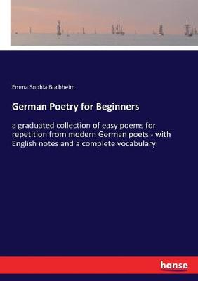 Book cover for German Poetry for Beginners