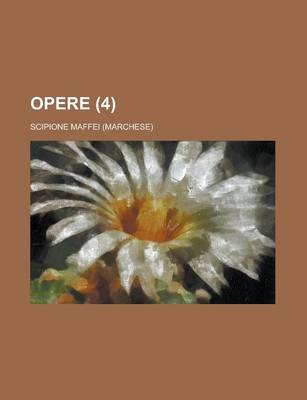 Book cover for Opere (4)