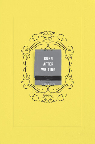 Cover of Burn After Writing (Yellow)