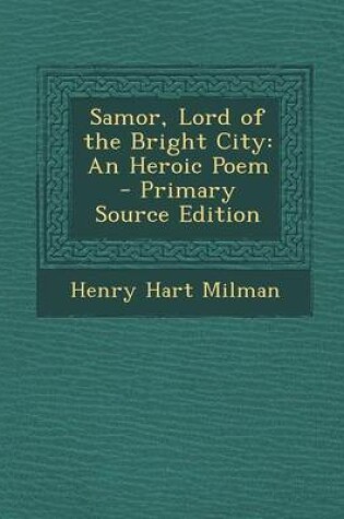 Cover of Samor, Lord of the Bright City