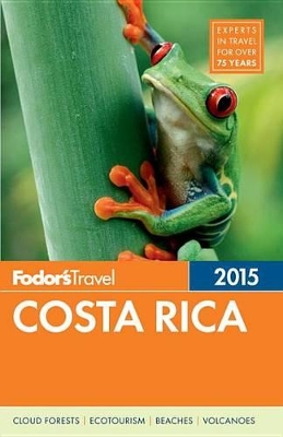 Book cover for Fodor's Costa Rica 2015