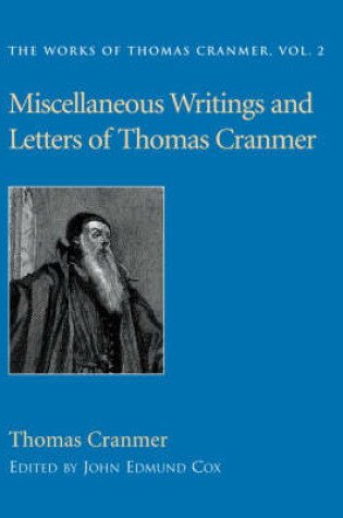 Cover of Miscellaneous Writings and Letters of Thomas Cranmer