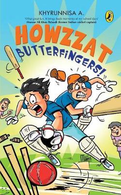 Book cover for Howzzat Butterfingers!