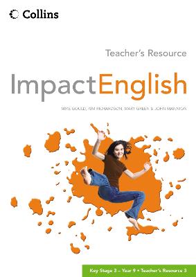 Cover of Year 9 Teacher’s Resource 3