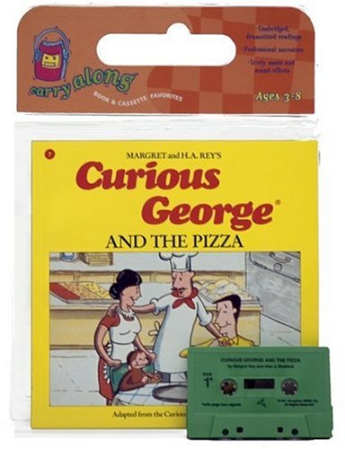 Book cover for Curious George and the Pizza Book & Cassette
