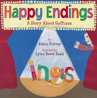 Book cover for Happy Endings a Story About Suffixes