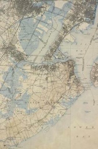 Cover of Antique Map of Staten Island, New York Journal