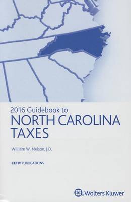 Book cover for Guidebook to North Carolina Taxes 2016