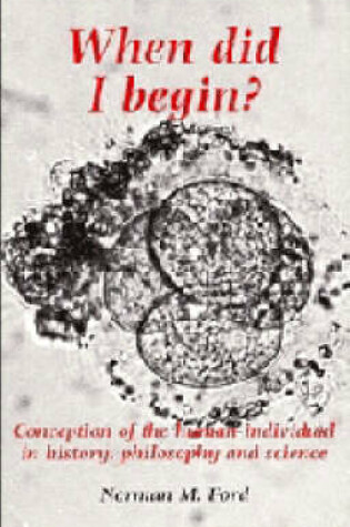 Cover of When Did I Begin?