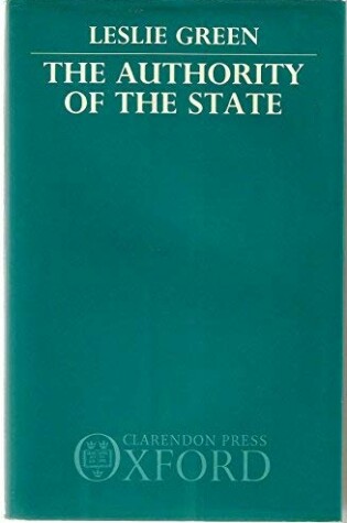 Cover of The Authority of the State