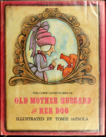 Book cover for The Comic Adventures of Old Mother Hubbard and Her Dog