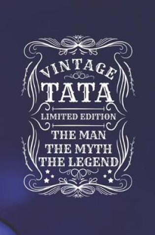 Cover of Vintage Tata Limited Edition The Man The Myth The Legend