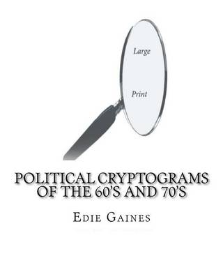 Cover of Political Cryptograms of the 60's and 70's
