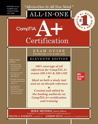 Book cover for CompTIA A+ Certification All-in-One Exam Guide, Eleventh Edition (Exams 220-1101 & 220-1102)