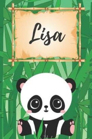 Cover of personalisiertes Notizbuch Panda / Malbuch / Kritzelbuch / Tagebuch / Journal / Notizheft / DIN A5 / Geschenke Lisa