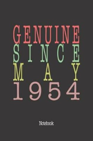 Cover of Genuine Since May 1954