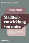 Book cover for Stadtteilentwicklung von unten