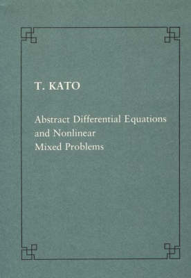 Book cover for Abstract differential equations and nonlinear mixed problems