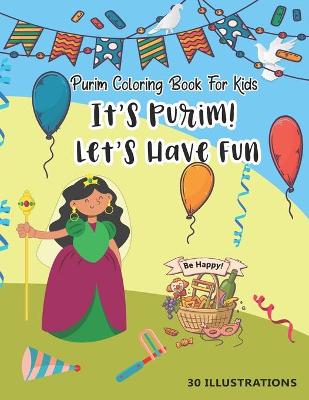 Book cover for Purim Coloring Book For Kids