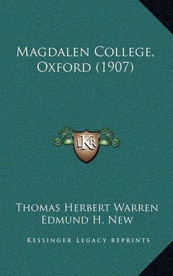 Book cover for Magdalen College, Oxford (1907)