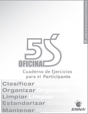 Book cover for 5S Office Participant Workbook (Spanish)