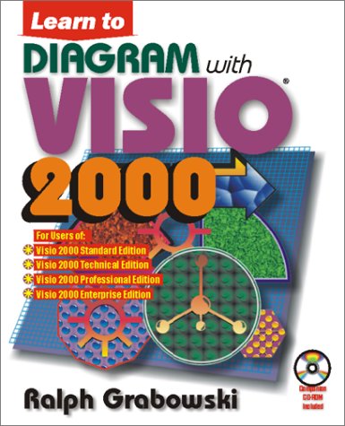Book cover for Learn to Diagram with Visio 2000