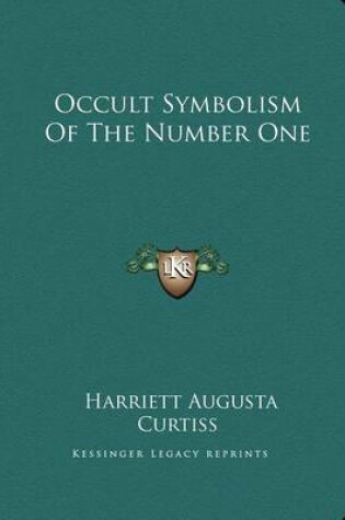 Cover of Occult Symbolism of the Number One