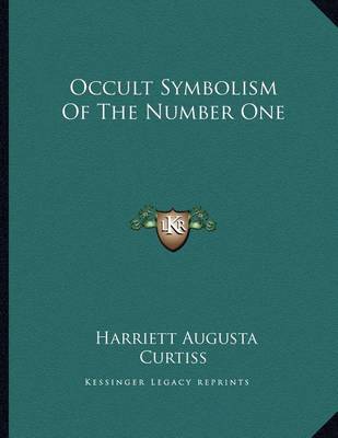 Book cover for Occult Symbolism of the Number One