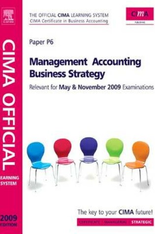 Cover of Cima Official Learning System Management Accounting Business Strategy