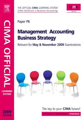 Cover of Cima Official Learning System Management Accounting Business Strategy