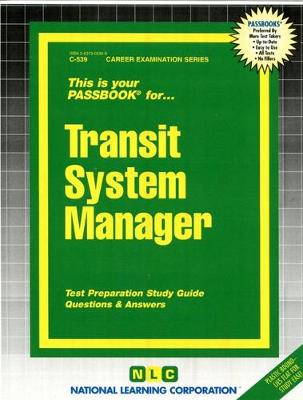 Book cover for Transit System Manager