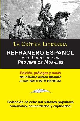 Cover of Refranero Espanol, Juan Bautista Bergua; Coleccion La Critica Literaria por el celebre critico literario Juan Bautista Bergua, Ediciones Ibericas