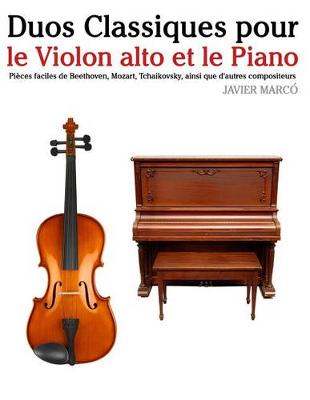 Book cover for Duos Classiques pour le Violon alto et le Piano