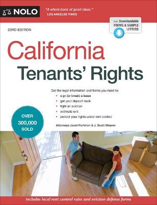 Book cover for California Tenants' Rights