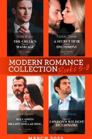 Cover of Modern Romance March 2023 Books 5-8