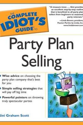 Cover of Complete Idiot's Guide to Party Plan Selling