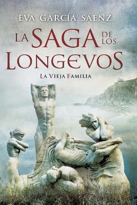 Book cover for La saga de los longevos