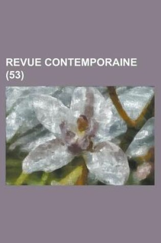 Cover of Revue Contemporaine (53)