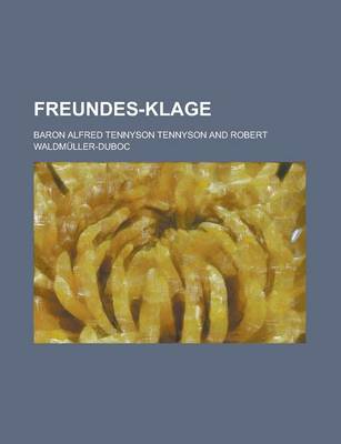 Book cover for Freundes-Klage