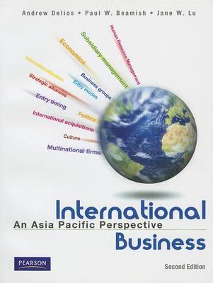 Book cover for International Business: An Asia Pacific Perspective