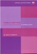 Book cover for Public Matters