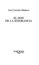 Book cover for El Don de La Ignorancia