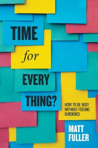 Cover of Time for every thing?