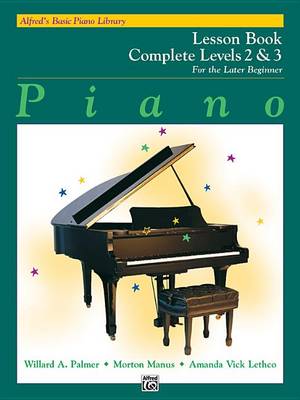 Book cover for Alfred's Basic Piano Library Lesson 2-3 Complete