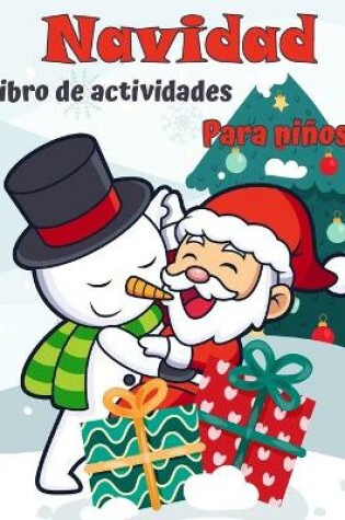 Cover of Libro de actividades de Navidad para niños de 4 a 8 y 8-12.