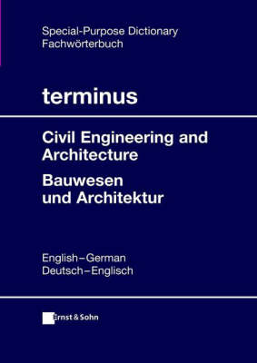 Cover of Terminus Fachworterbuch Bauwesen Und Archtektur