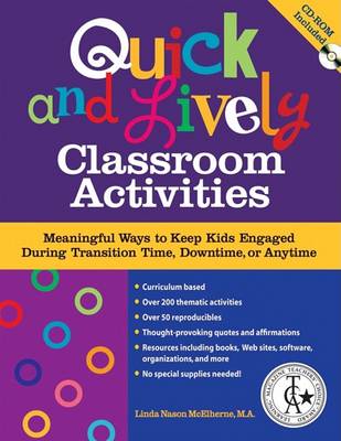 Book cover for Quick and Lively Classroom Activities