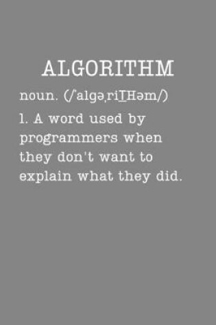 Cover of Algorithm